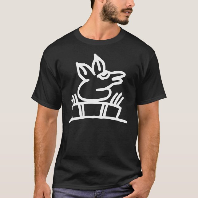 T-shirts Universo, hieróglifo chinês (Dongba) (Frente)