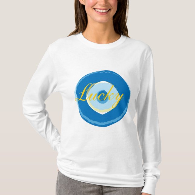 T-shirts Untitled-7, afortunado (Frente)