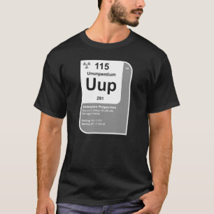 T-shirts Ununpentium (Uup)