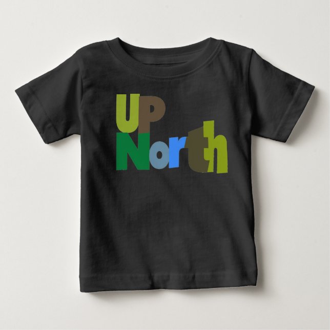 T-shirts UpNorth Toddler Baby (Frente)