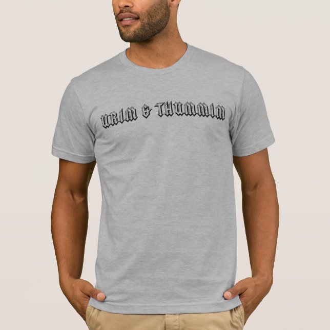T-shirts Urim e Thummim (Frente)