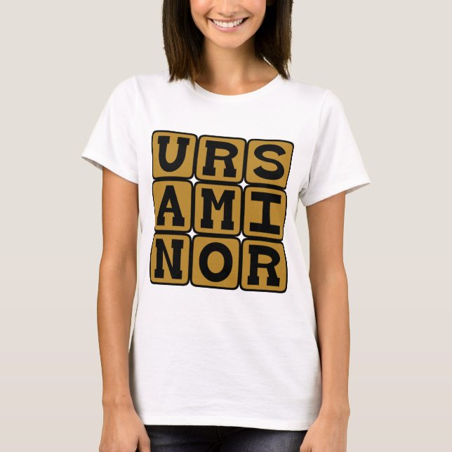 T-shirts Ursa Minor, Constelação da Ursa Menor (Frente)