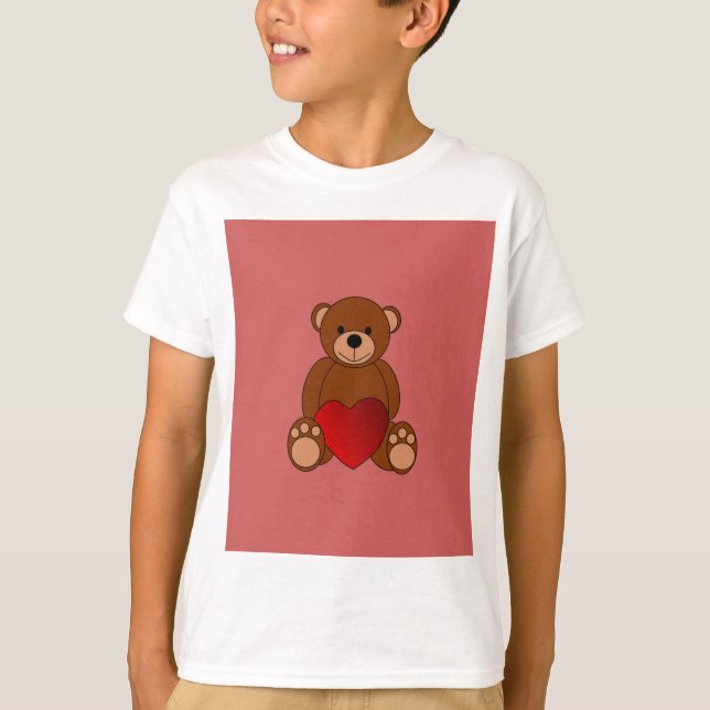 T-shirts Ursinho Love (Frente)