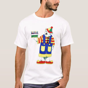 T-shirts Ursinho-palhaço de aniversário