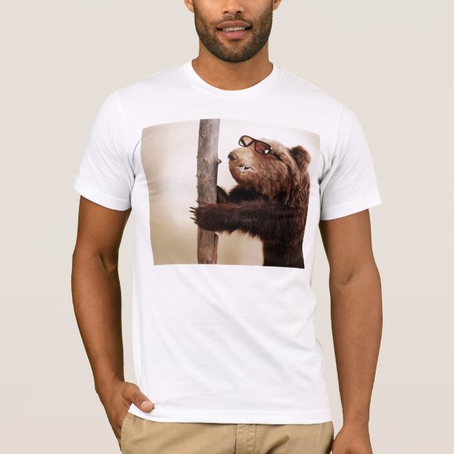 T-shirts urso bêbedo (Frente)