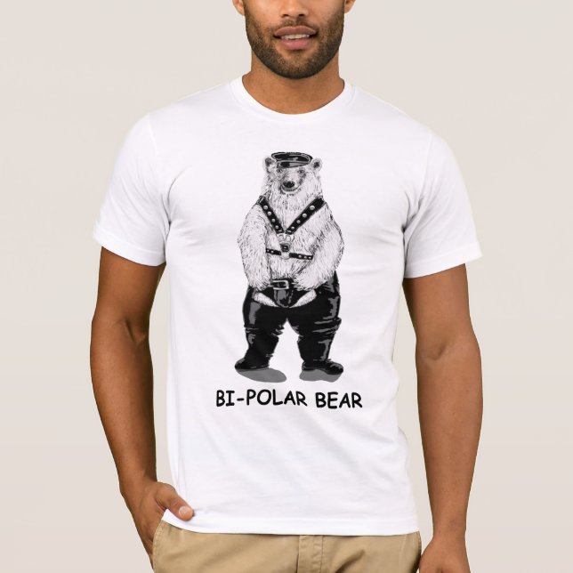 T-shirts Urso bipolar (Frente)
