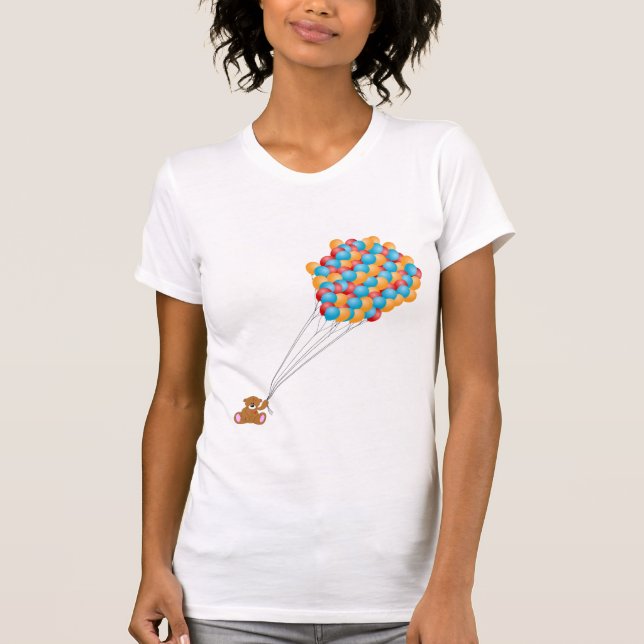 T-shirts Urso com Balões (Frente)