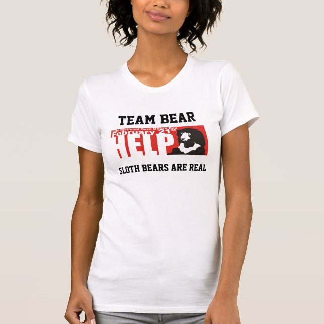 T-SHIRTS URSO DA EQUIPE (Frente)