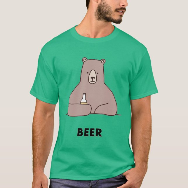 T-shirts Urso de Cerveja (Frente)