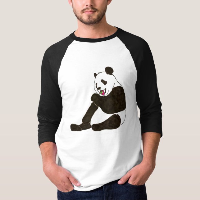 T-SHIRTS URSO DE PANDA COM OTÁRIO (Frente)