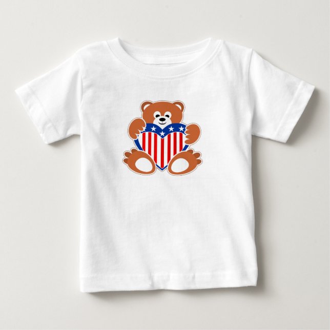 T-shirts Urso de Pelúcia (Frente)