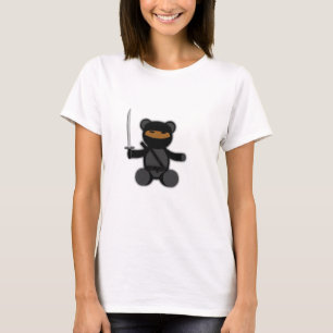 T-shirts Urso de ursinho de Ninja