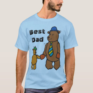 T-shirts Urso do pai e da criança