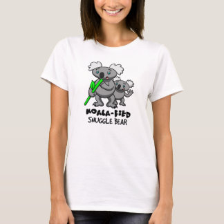 T-shirts Urso do Snuggle do koala-fied