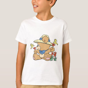 T-shirts Urso Fofo e Beija-flores