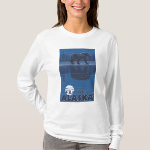 T-shirts Urso no luar - Wrangell, Alaska