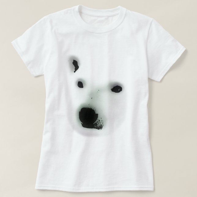 T-shirts Urso polar (Frente do Design)