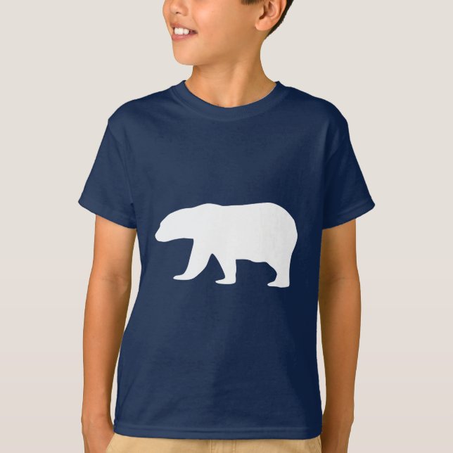 T-shirts Urso polar (Frente)