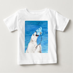 T-shirts Urso Polar com Marshmallow Torrado