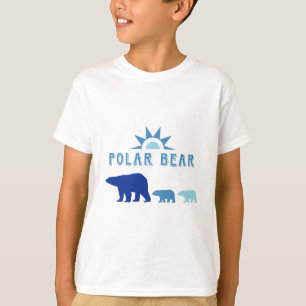 T-shirts Urso Polar com Sol
