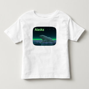 T-shirts Urso Polar De Borda De Gelo