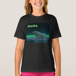 T-shirts Urso Polar De Borda De Gelo