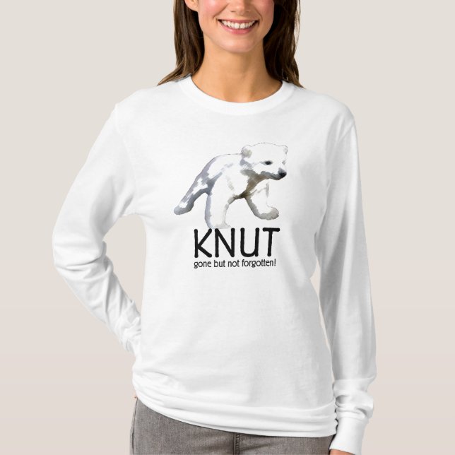 T-shirts Urso Polar de Knut (Frente)