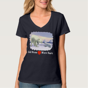 T-shirts Urso Polar - Melhor Nariz Da Mãe