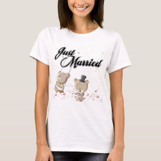 T-shirts Ursos de recem casados