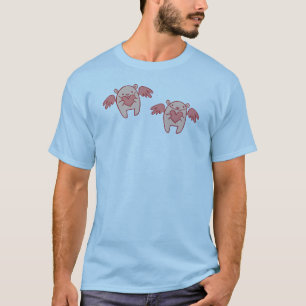 T-shirts Ursos do Cupido - rosa