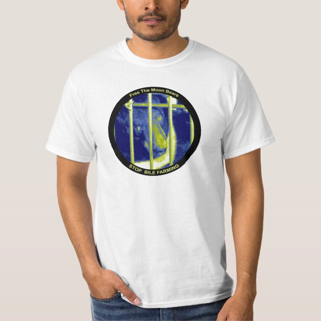T-shirts Ursos livres da lua (Frente)