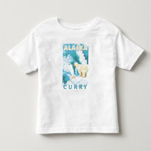 T-shirts Ursos polares & Cub - caril, Alaska
