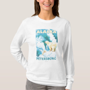 T-shirts Ursos polares & Cub - Petersburgo, Alaska