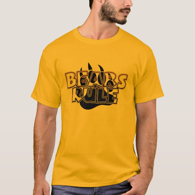 T-shirts Ursos Reinam PATA DE URSO (Frente)