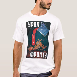 T-shirts URSS, russo, soviete, propaganda, guerra, guerra