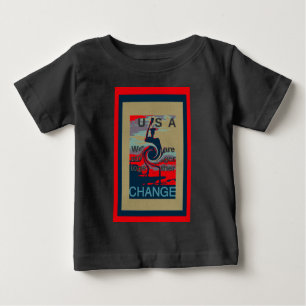 T-shirts USA Change: Unity Design mais forte junto