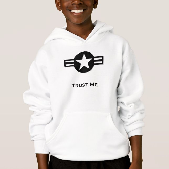 T-shirts USA Trust Me black (Frente)