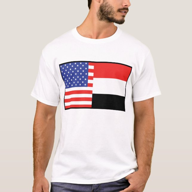 T-shirts USA/Yemen (Frente)