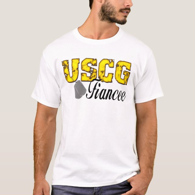 T-shirts USCG Fiance (Frente)