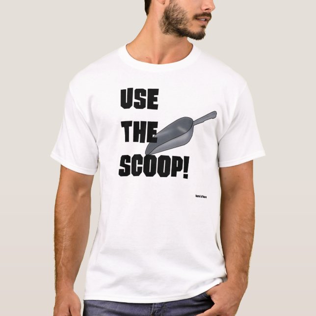 T-shirts Use a colher! (Frente)