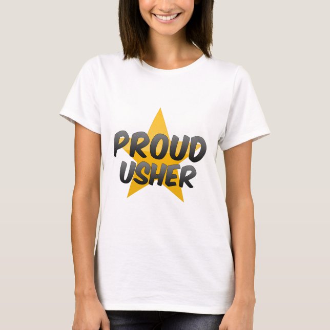 T-shirts Usher orgulhoso (Frente)