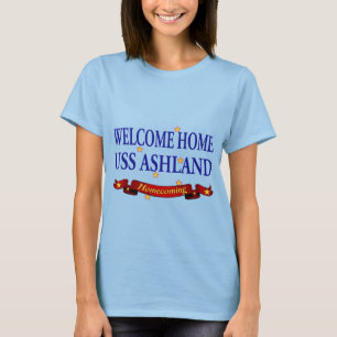 T-shirts USS Ashland Home bem-vindo