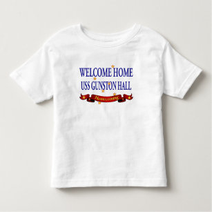 T-shirts USS Gunston Hall Home bem-vindo