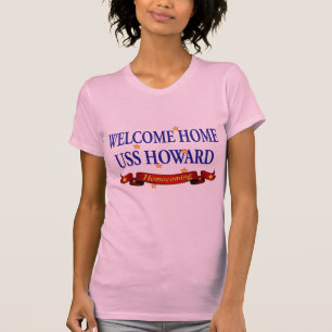 T-shirts USS Home bem-vindo Howard