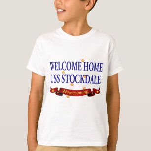 T-shirts USS Home bem-vindo Stockdale