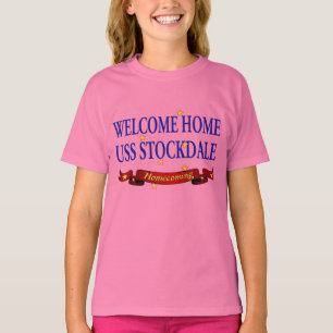T-shirts USS Home bem-vindo Stockdale