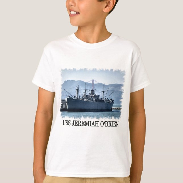 T-shirts USS Jeremiah O'Brien (Frente)