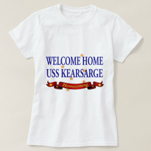 T-shirts USS Kearsarge Home bem-vindo