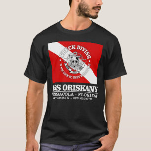 T-shirts USS Oriskany (as melhores destruições)