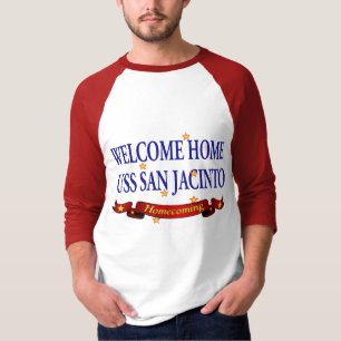 T-shirts USS San Jacinto Home bem-vindo